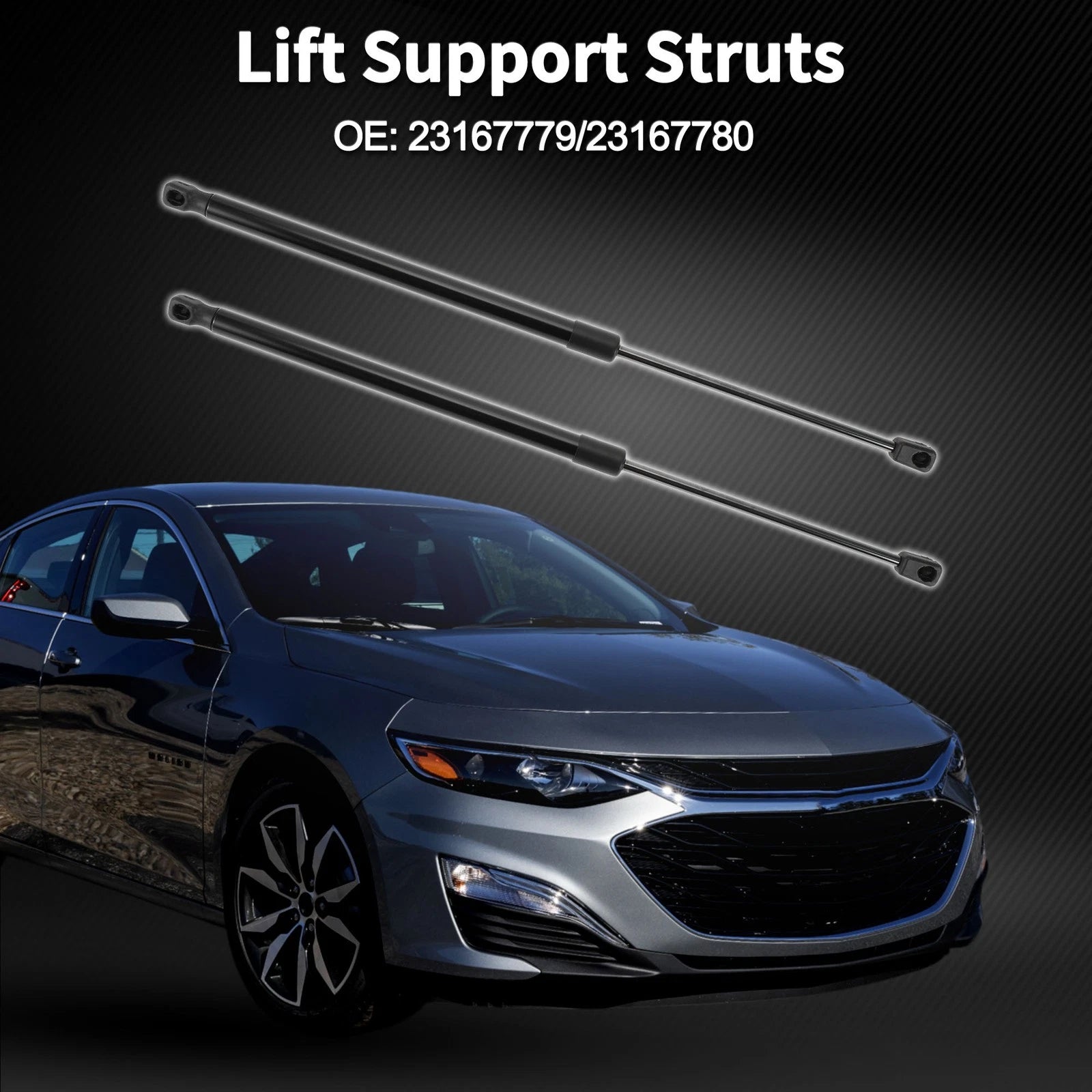 Front Hood Lift Supports Struts Replacement for Chevrolet Colorado (2015–2023)