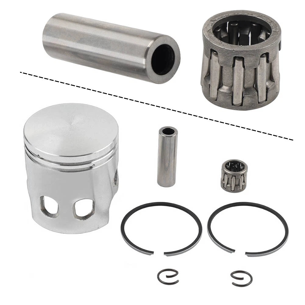 Set of 2 47MM Piston 12MM Pin Kit for Jog 80CC Scooter Moped (80–80)