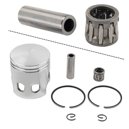 Set of 2 47MM Piston 12MM Pin Kit for Jog 80CC Scooter Moped (80–80)