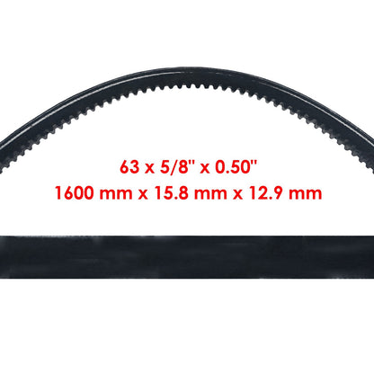 Deck Belt Set 60 inch Replacement for Ariens Max Zoom 2660 HD (2005–2015)