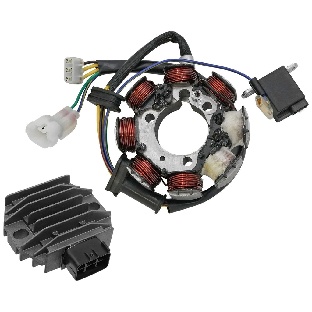 Stator and Regulator Rectifier Replacement for Honda TRX250 Recon 1997–2001