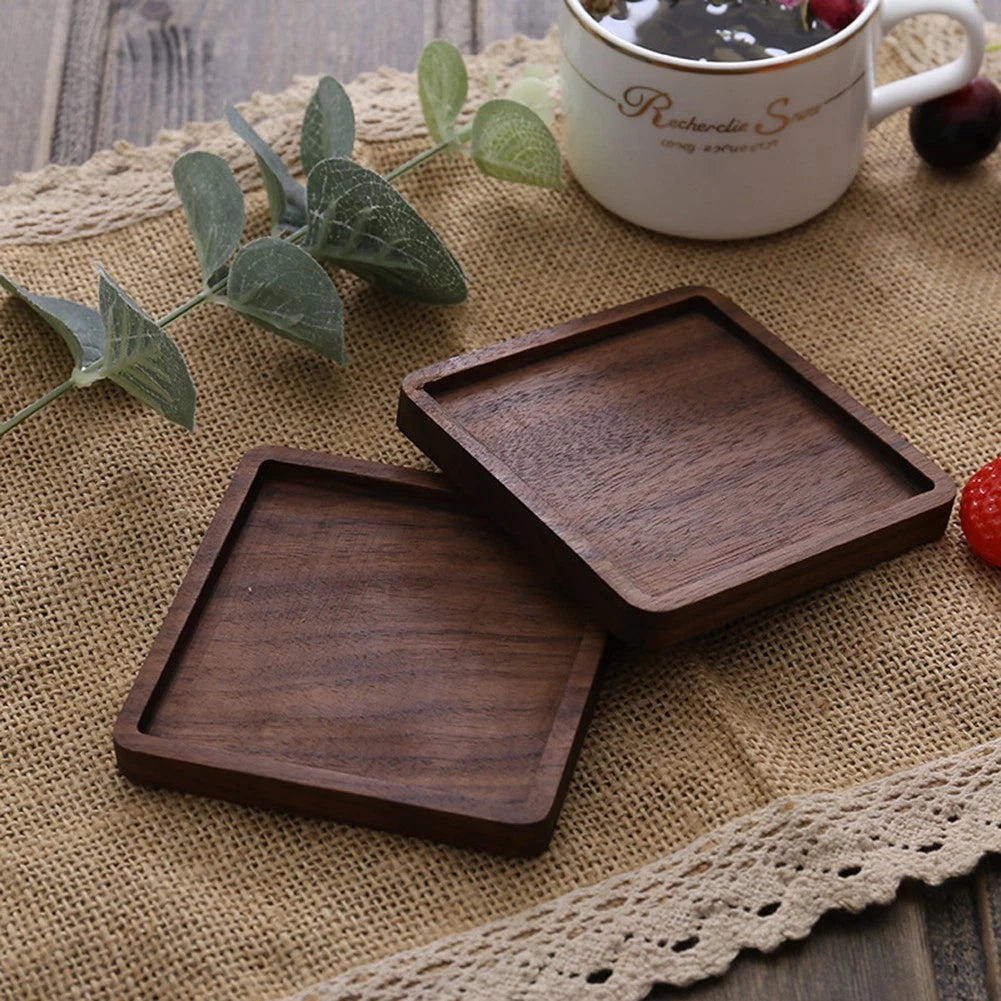 Set of 4 Non-slip Square Kitchen Tools for Coaster