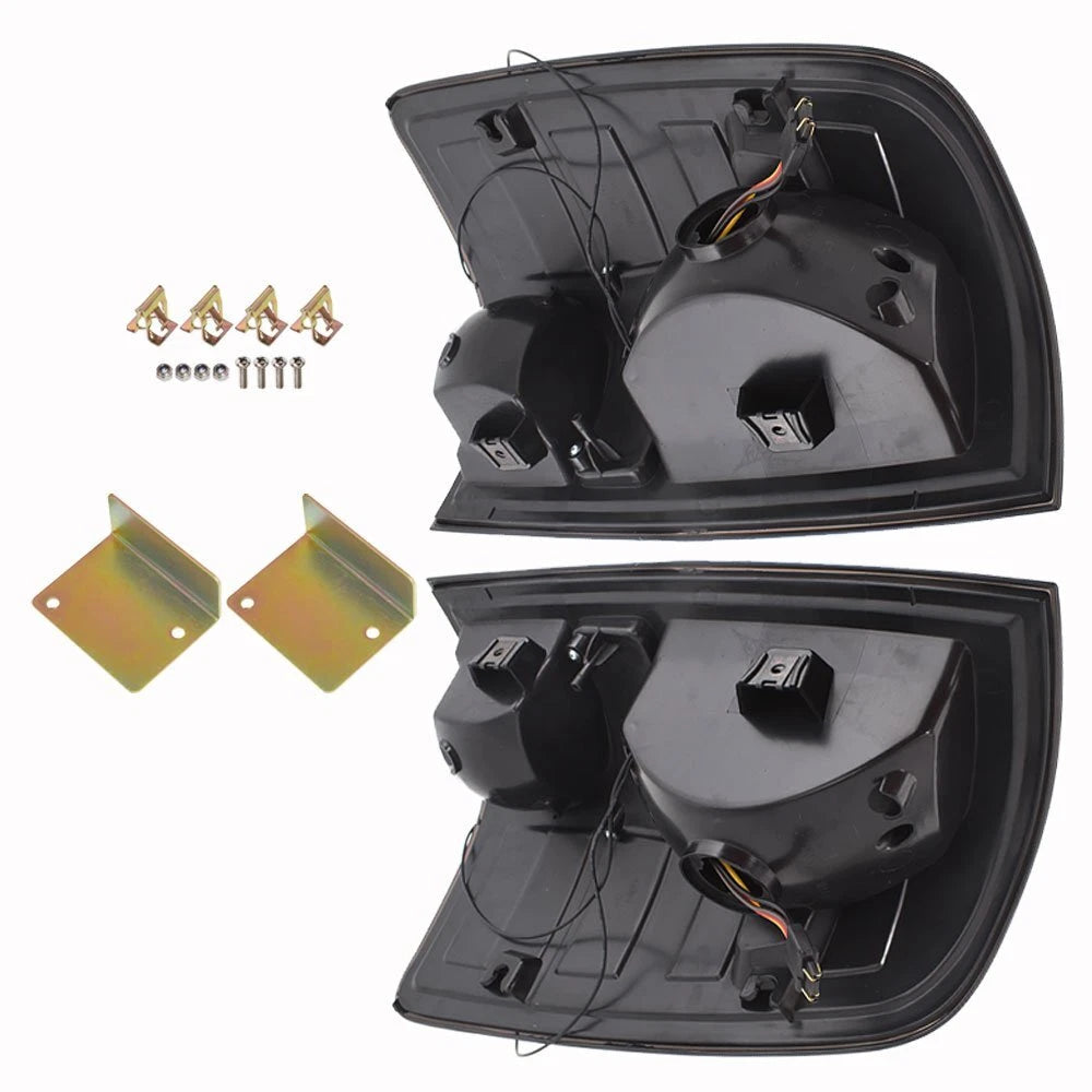 Black Tail Light Brake Reverse Lamps for Dodge Ram 1500 (2009–2018)