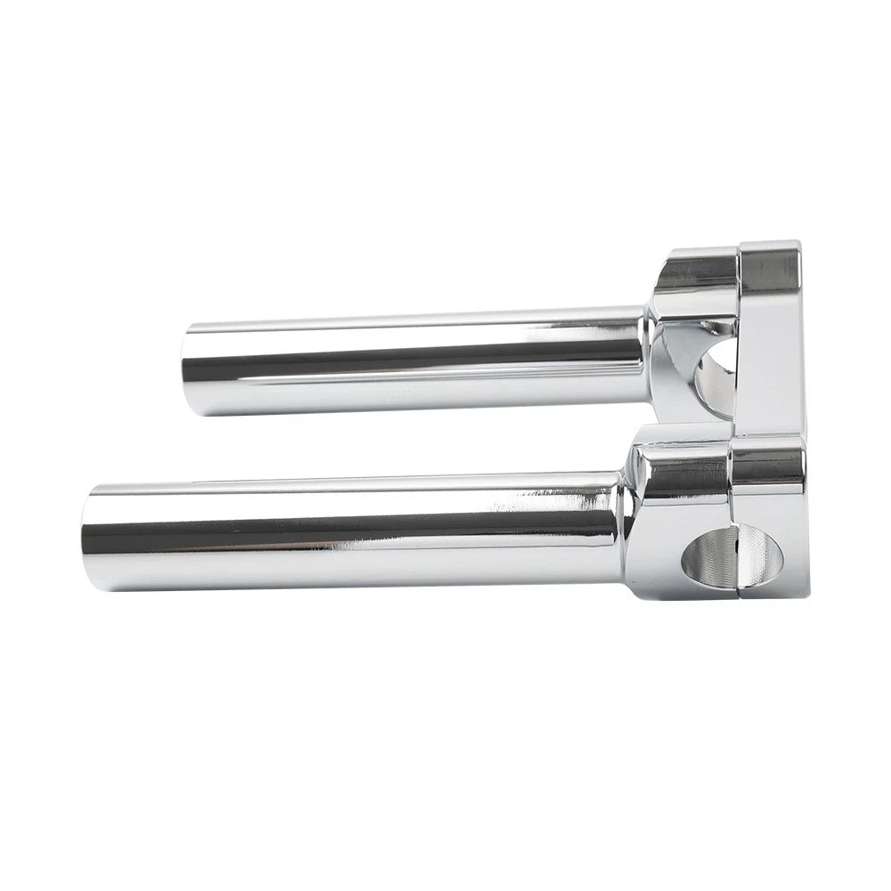 6.5" Handlebar Riser 5-Hole Top Clamp for Harley Softail Dyna Sportster (No Years) Chrome