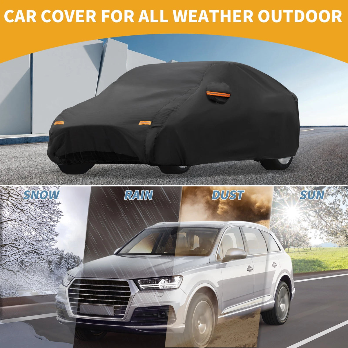Car Cover Waterproof All Weather for Volkswagen ID.5 (2021–2024)