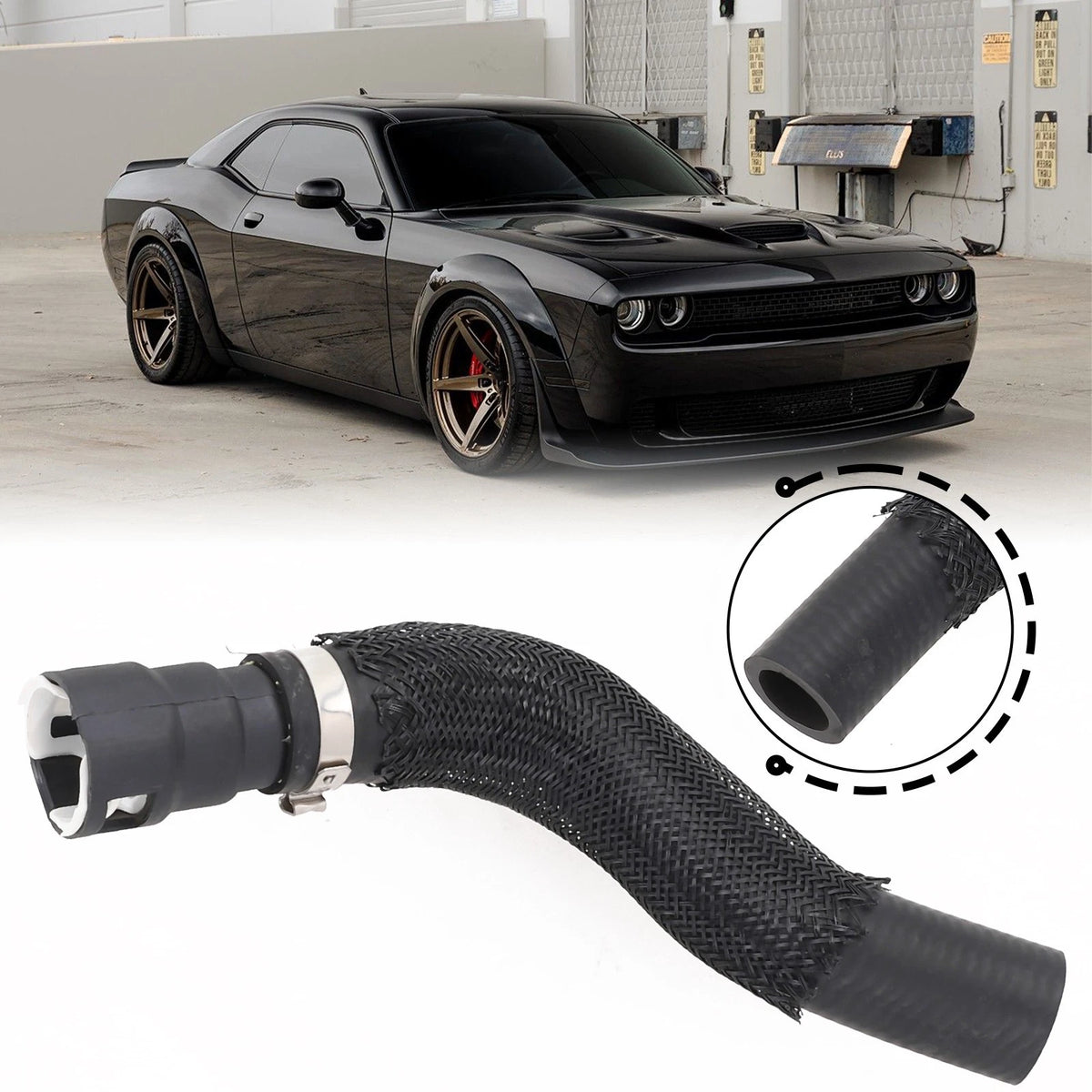 Engine to Connector Hose for Chrysler 200, Jeep Cherokee (2014–2015) 68192082AA