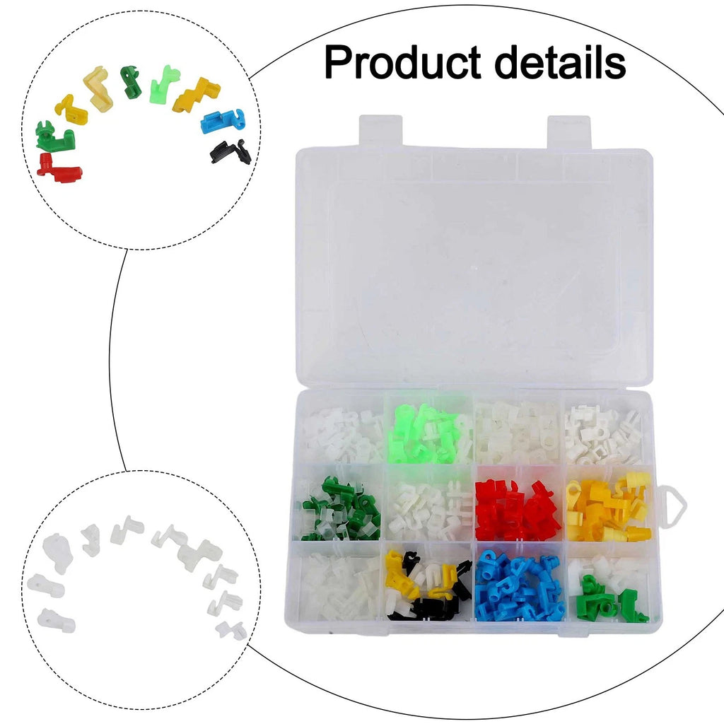 160PCS Door Lock Rod Clips for Various Car Models