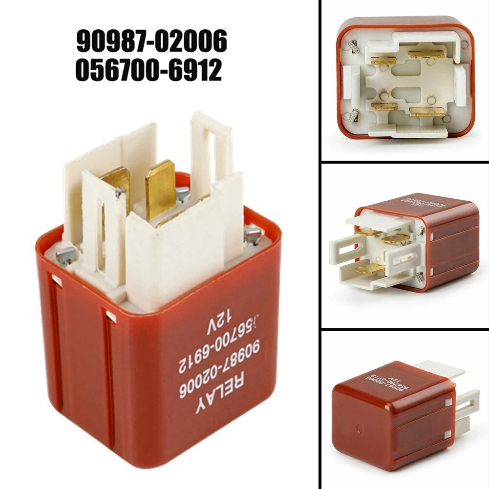 12V 4Pin Plastic Relay for Toyota (OEM Replacement)