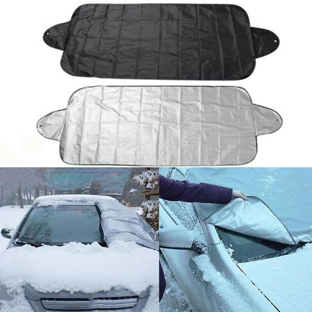 Foldable Sun Shade Windshield Visor for Truck Van SUV MPV (70x150cm)