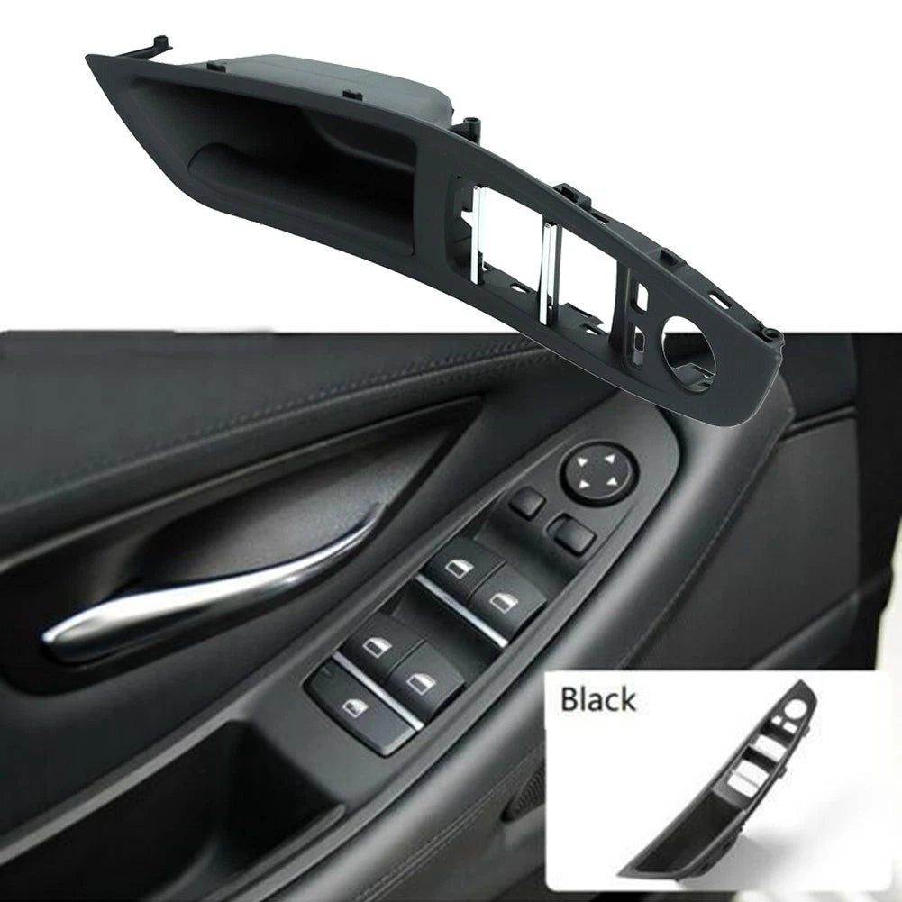 Door Switch Panel for Front Left Driver's Side Black
