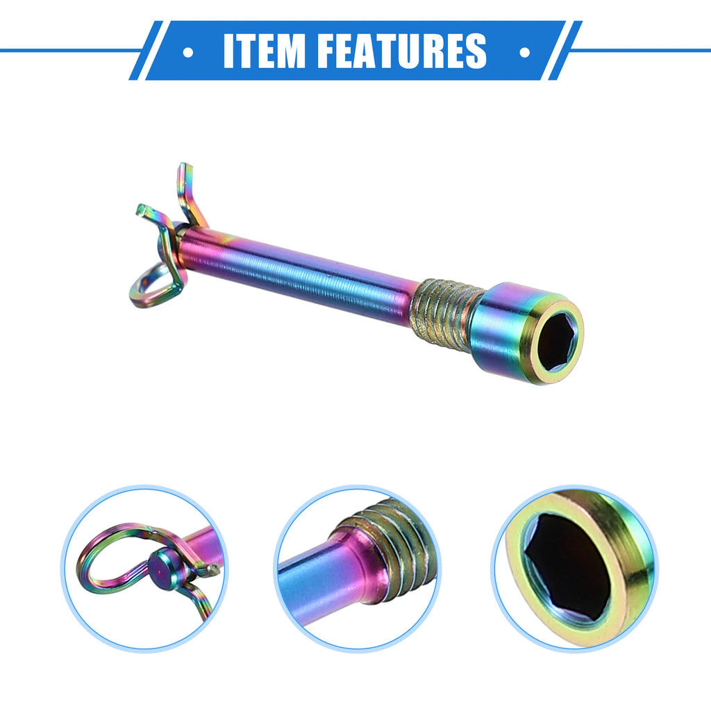 2X M4x0.7 Brake Caliper Bolt Screws for Mountain Bicycle