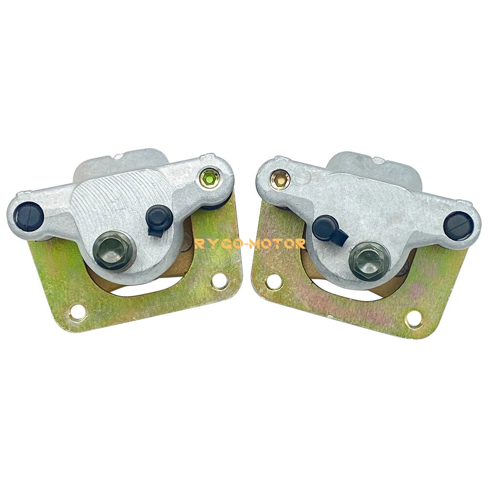 Set of 2 Rear Brake Calipers & Pads for Polaris Ranger 400 500 800 (2010–2013)