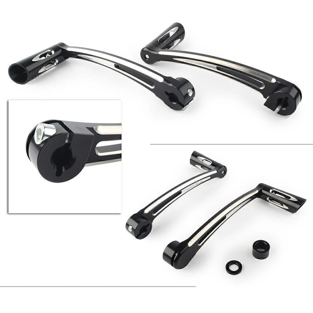 CNC Cut Heel Toe Shift Lever with Shifter Pegs for Harley Touring FLH/T (1997–2016)