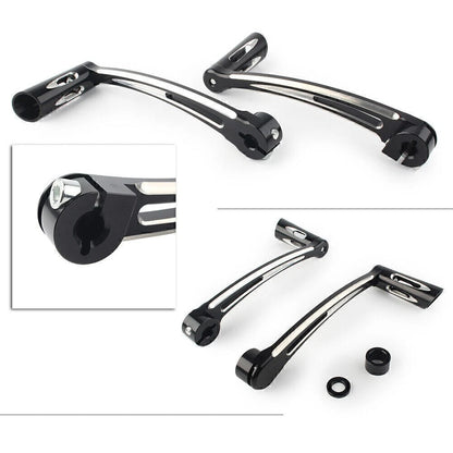 CNC Cut Heel Toe Shift Lever with Shifter Pegs for Harley Touring FLH/T (1997–2016)