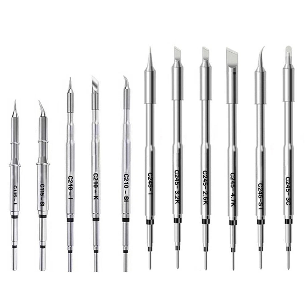 Soldering Iron Tips Set for C210 (Efficient Heating)