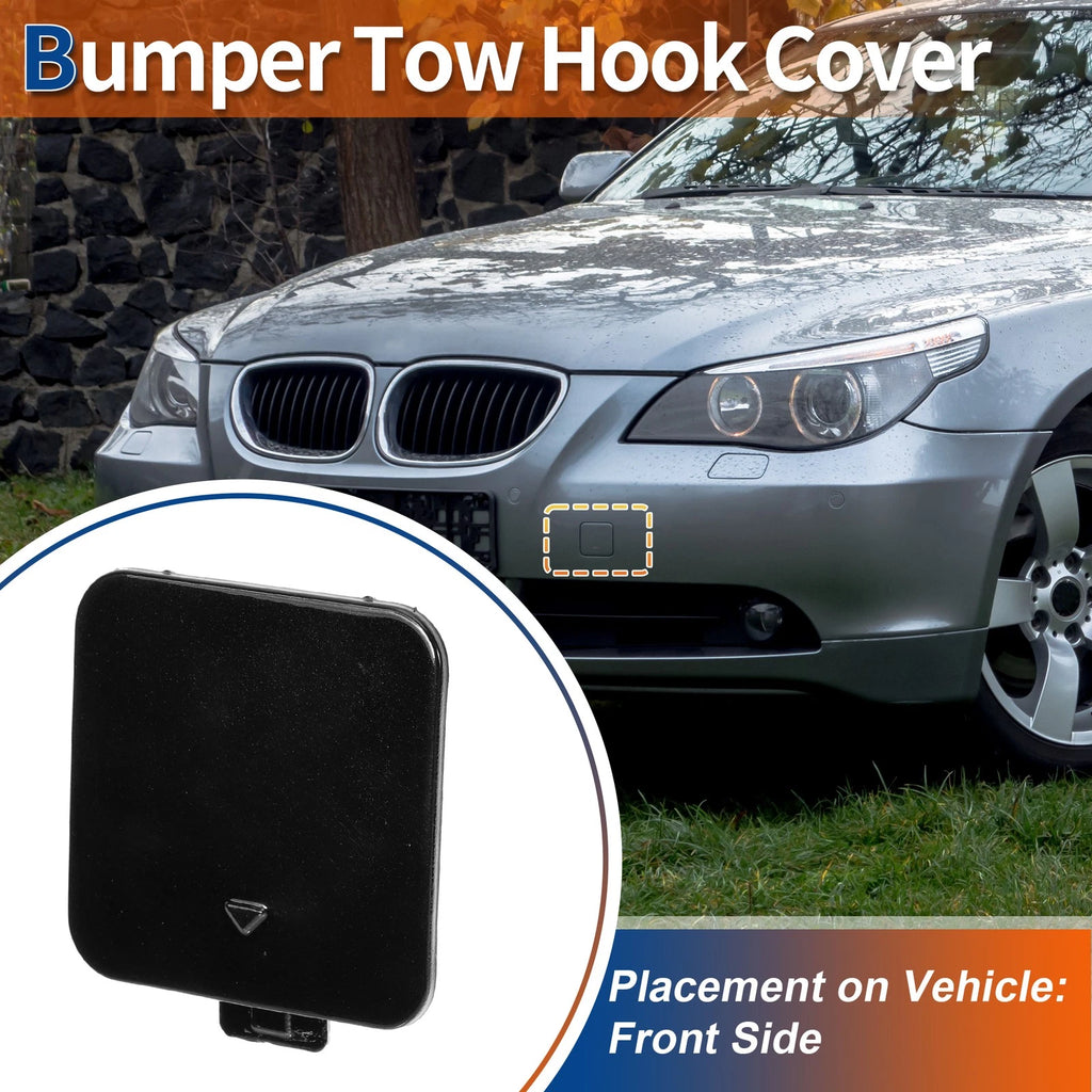 Front Tow Hook Cover for BMW 525i 530i 550i (2004–2010)
