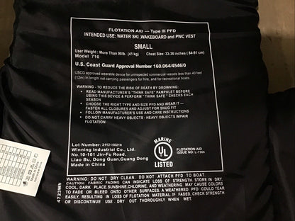 O'Niell Superlite USCG Vest Small 4723-CK5-S