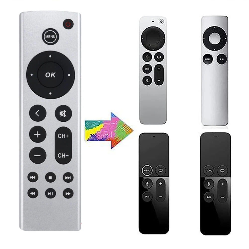 Replacement Remote for Apple TV (1st-4th Gen, 4K) A2169 A1842 A1625