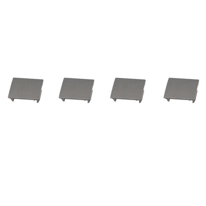 Set of 4 Door Panel Cover-Plug 51417025647 for BMW 7-Series E65 E66 (2002–2008) Grey