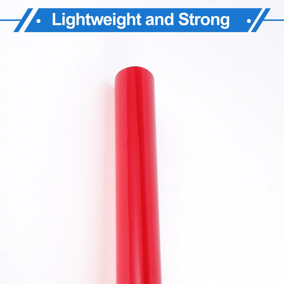 Adjustable Bike Seat Post 27.2x350mm Carbon Fiber Red
