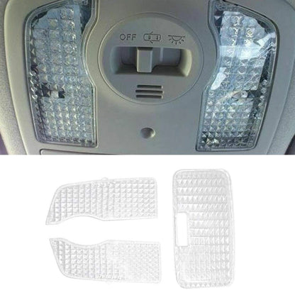 3Pcs Interior Map Dome Light Lamp Lens Cover Housing For Toyota Prius 2010-2015
