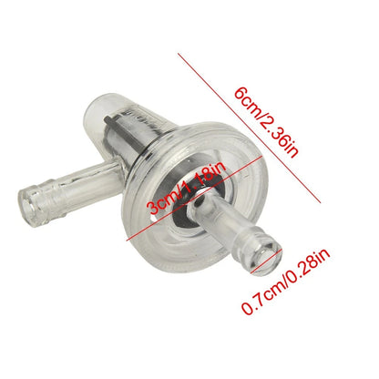 Right Angle Fuel Inline Filter for Universal Motorcycle (5/16 inch - 8mm)