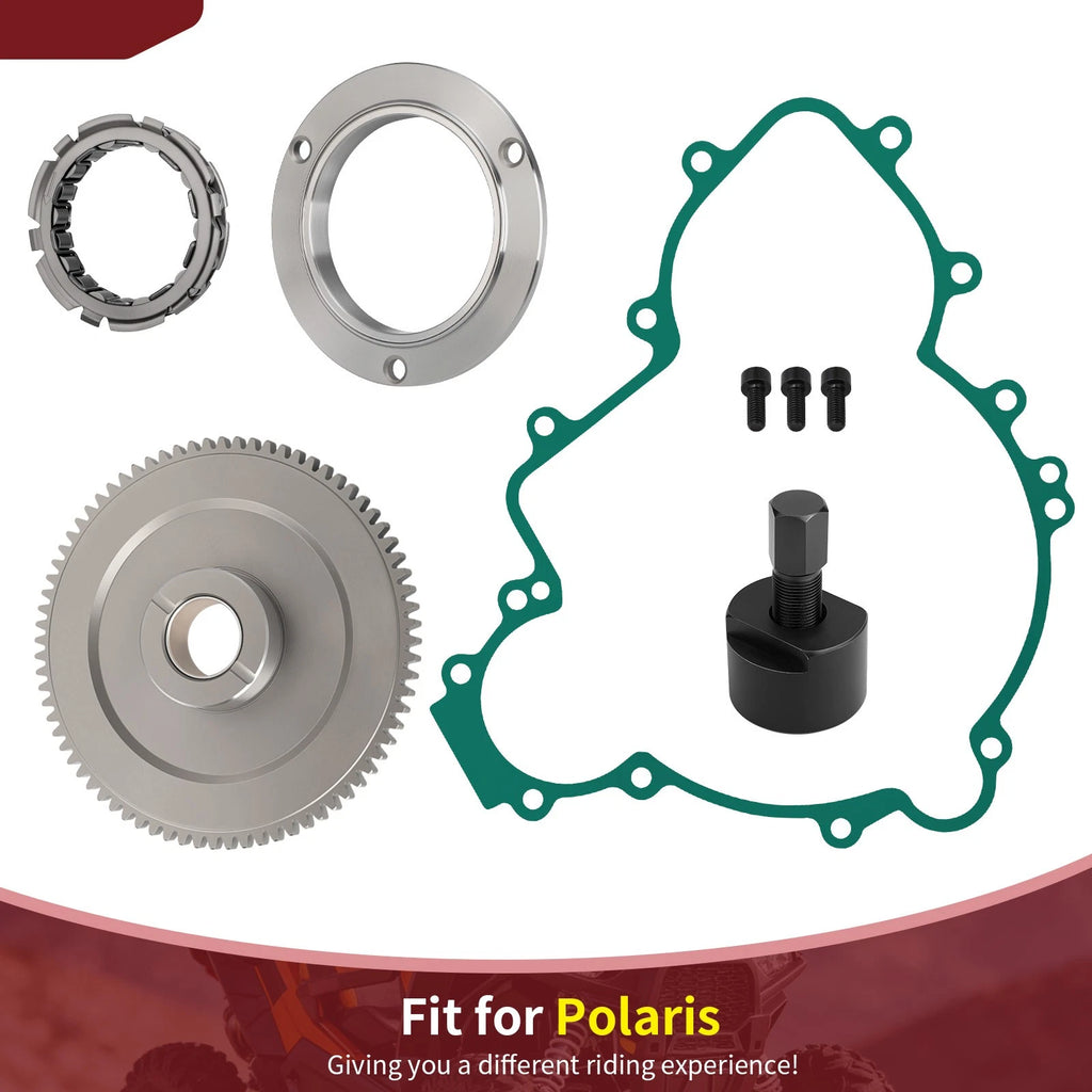 One Way Bearing Idler Gear Gasket w/ Puller for Polaris Ranger XP 900 (2014–2019)