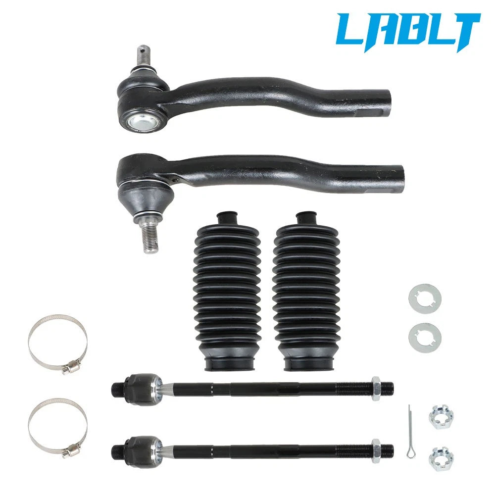 6X Tie Rod Boot Kit for Lincoln MKX (2007–2015)