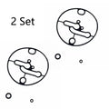 2X Carburetor Float Bowl Gasket for Nikki B & Stratton (698781, 796184, 799727)