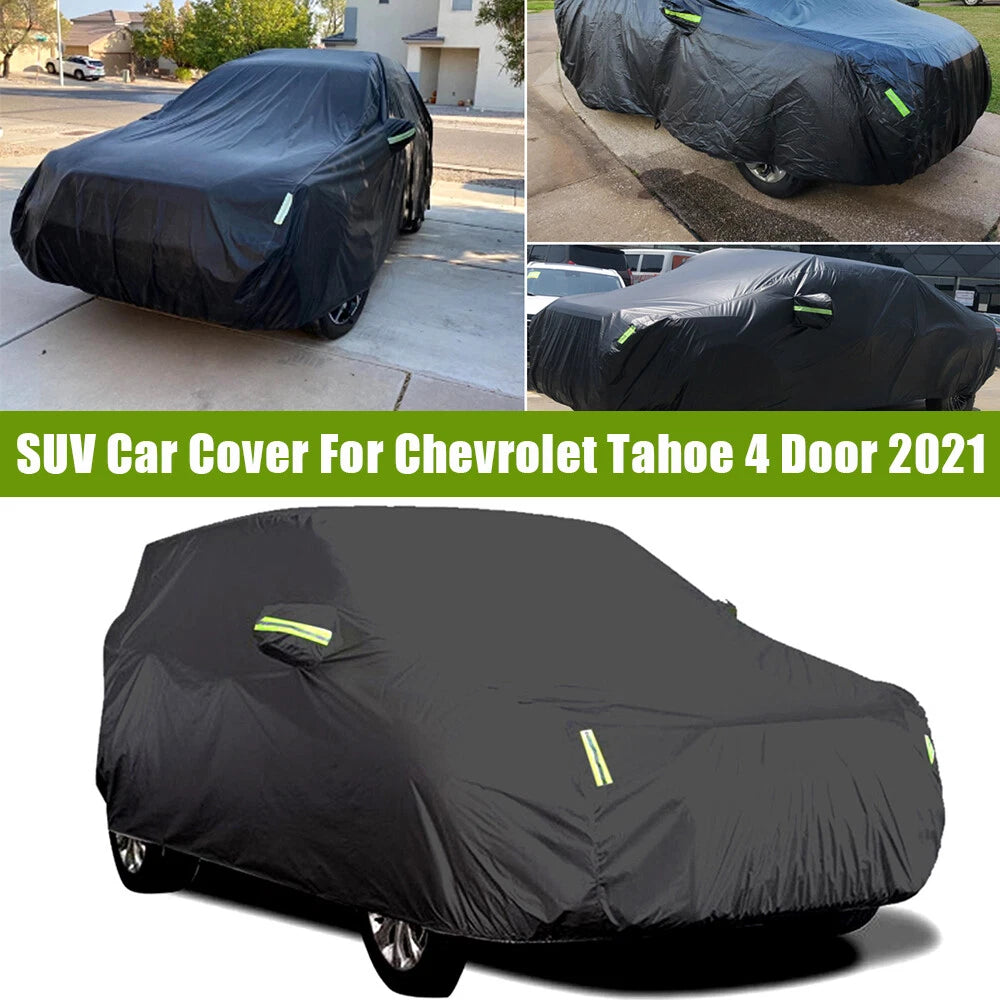 SUV Car Cover for Chevrolet Tahoe 4 Door (213"x83"x59") All Weather Protection