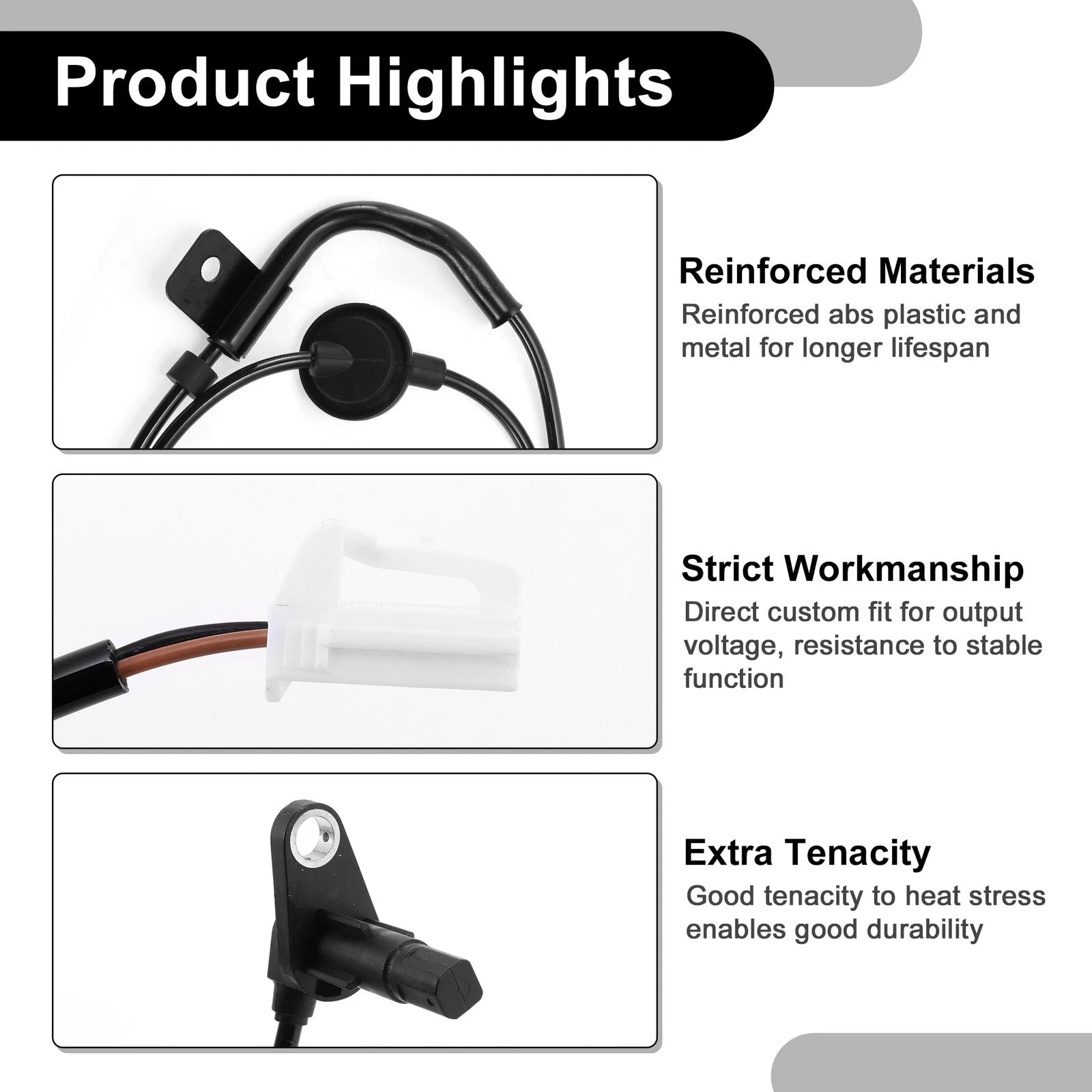 ABS Wheel Speed Sensor for Hyundai Tiburon (2005–2009)