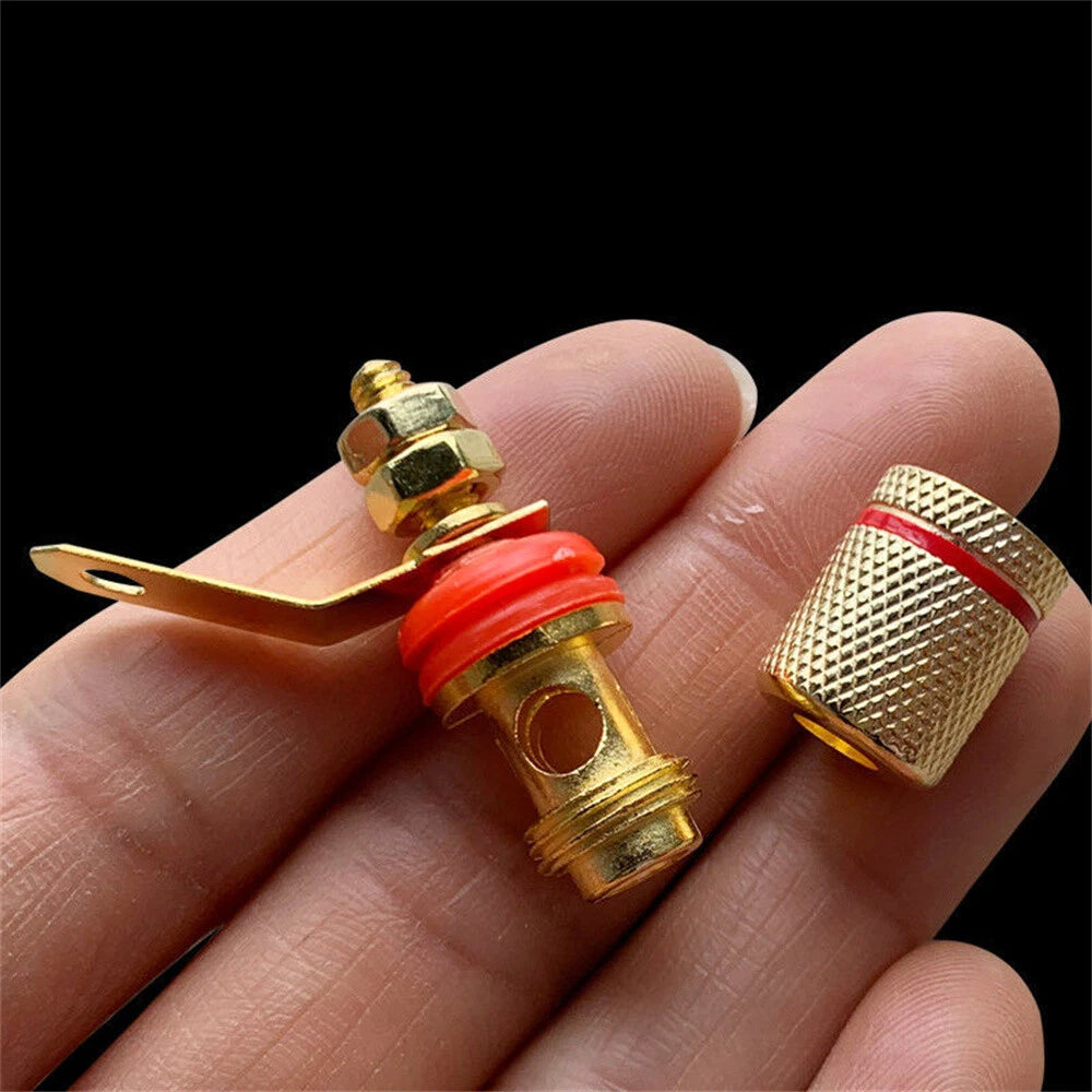 20pcs Speaker Terminal Binding Post Socket Banana Plug Connectors for Amplifiers