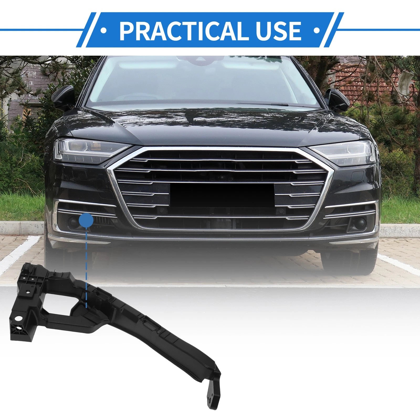 Front Right Bumper Retainer Bracket Replacement for Honda HRV (2019–2021)