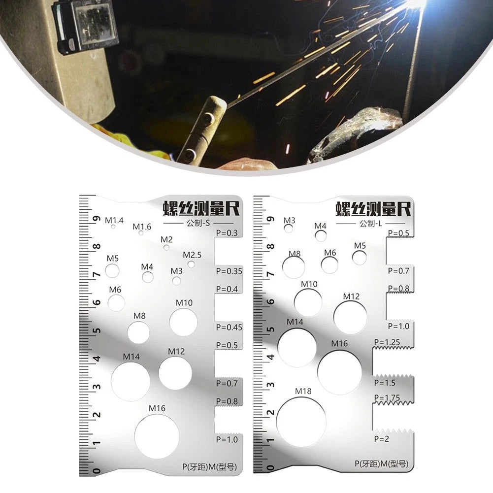 Pitch Measurement Gauge Screw Tool for Industrial Specifications