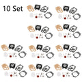 Set of 10 Carburetor Gasket Kits for Honda CG260 CG330 (43CC 52CC)