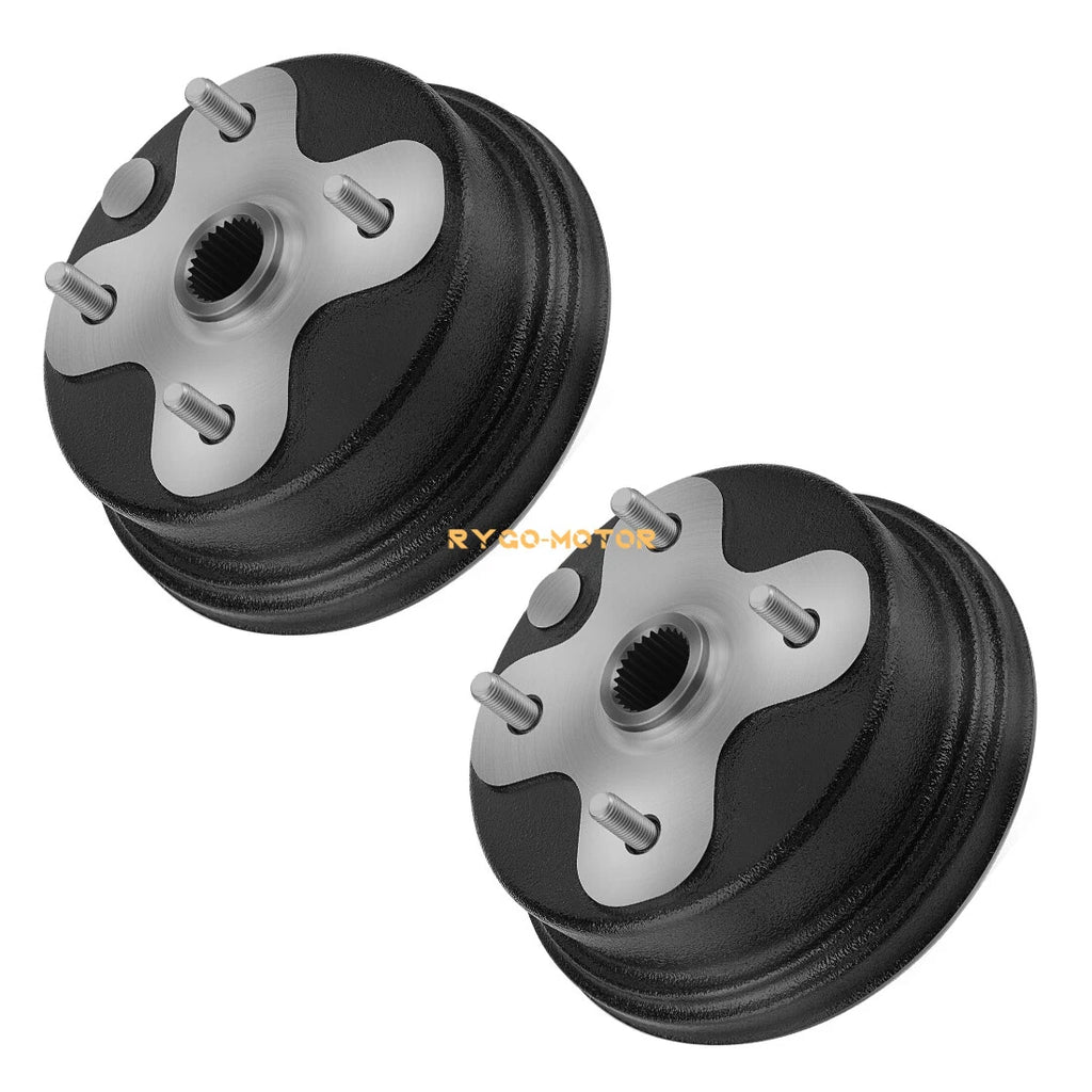 2X Brake Drum Hub for Yamaha Timberwolf 250 (1992–1998) YFB250FW YFB250