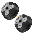 2X Brake Drum Hub for Yamaha Timberwolf 250 (1992–1998) YFB250FW YFB250