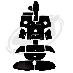 Traction Mats for Yamaha AR230 SX230 (2007–2009) Elite Blacktip Retro Squares