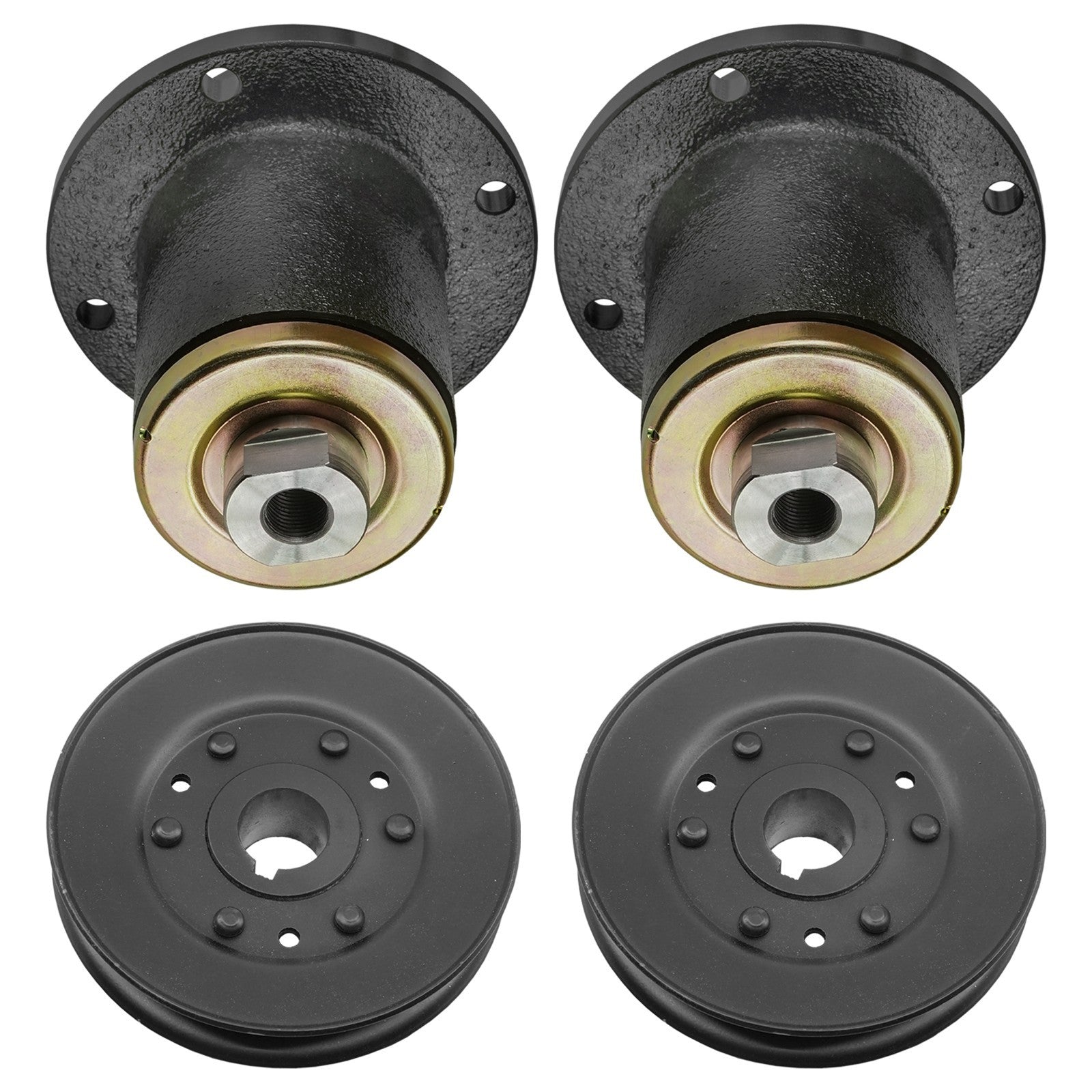 Deck Spindle and Pulley Assembly for Bad Boy ZT (2007–2009)