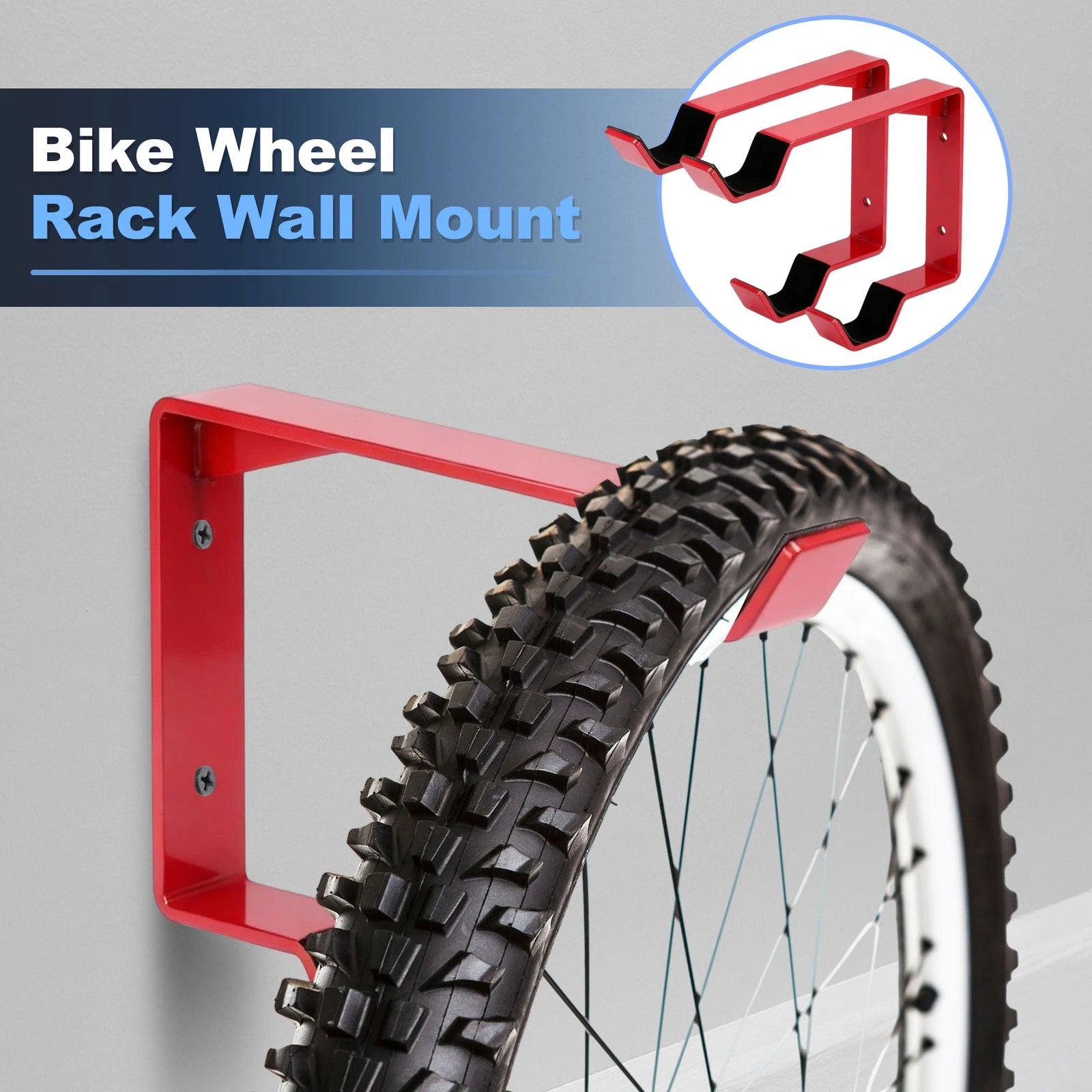 Bike Wheel Rack Wall Mount for Nissan Frontiers (2005–2015)