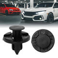 Set of 50 Plastic Rivets Fastener Clips for Car Auto Bumper Fender