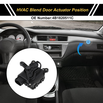 HVAC Heater Blend Door Actuator for Audi A6 Avant (2000–2005) No. 4B1820511C