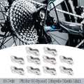 Master Chain Link Connectors 10-Speed Reusable Pair for Bike (Silver)