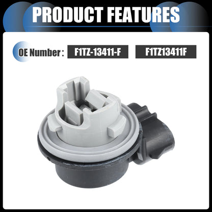 2X Tail Light Socket No.F1TZ-13411 for Ford Mustang Focus