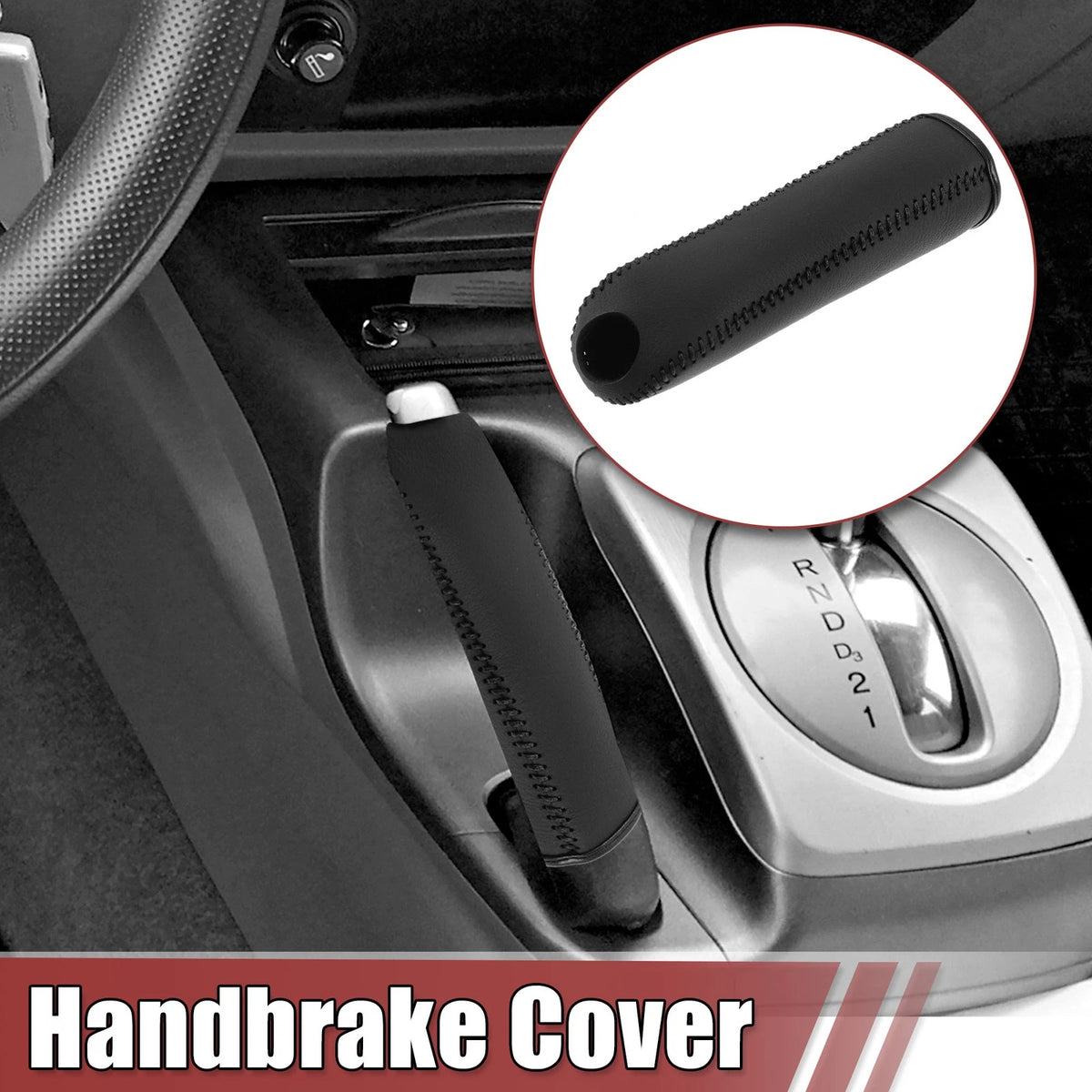 Faux Leather Handbrake Cover Trim for Subaru Forester (2009–2017)