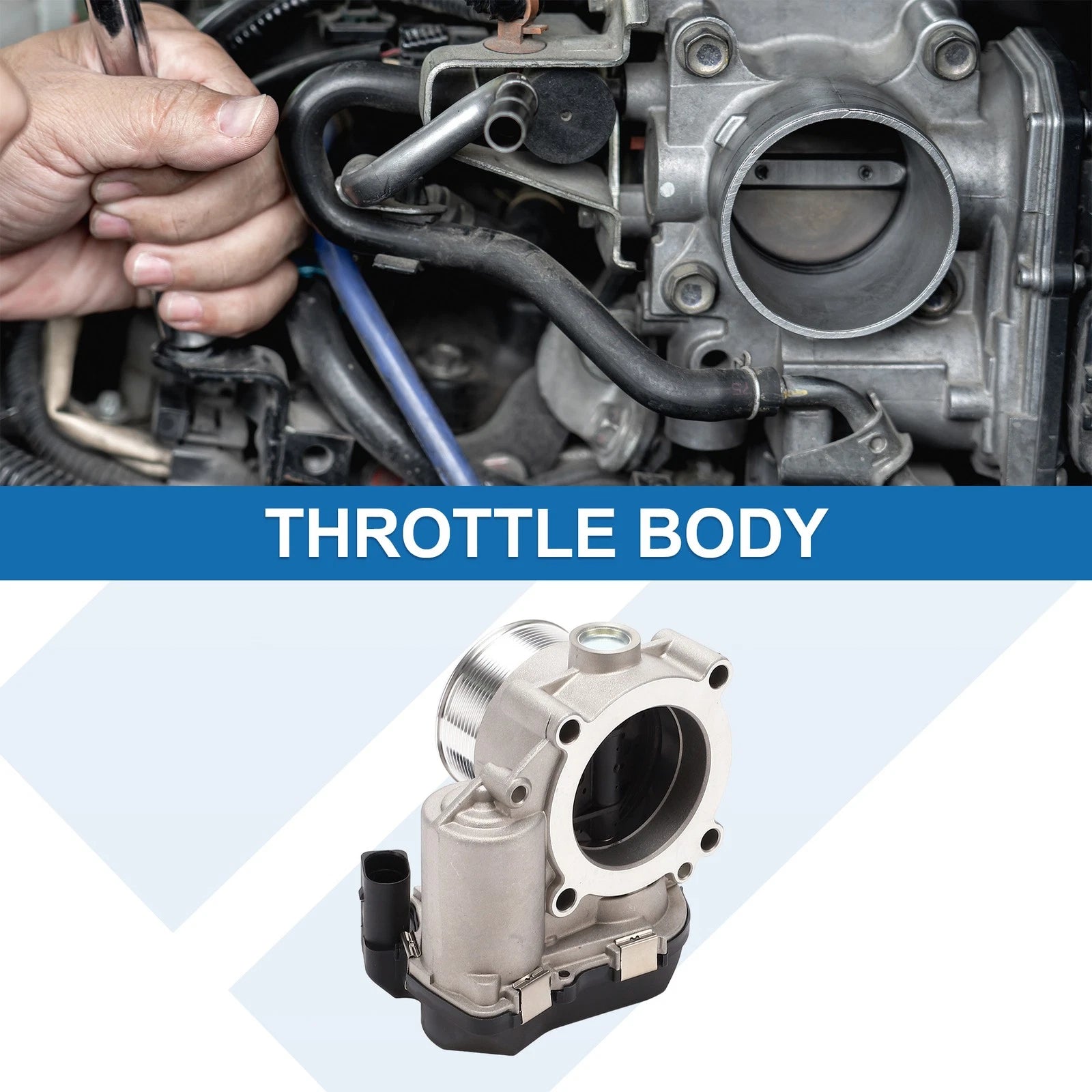 Throttle Body Replacement for Audi A3 A4 A5 A6 Q3 Quattro Q5 TT (2011–2018)