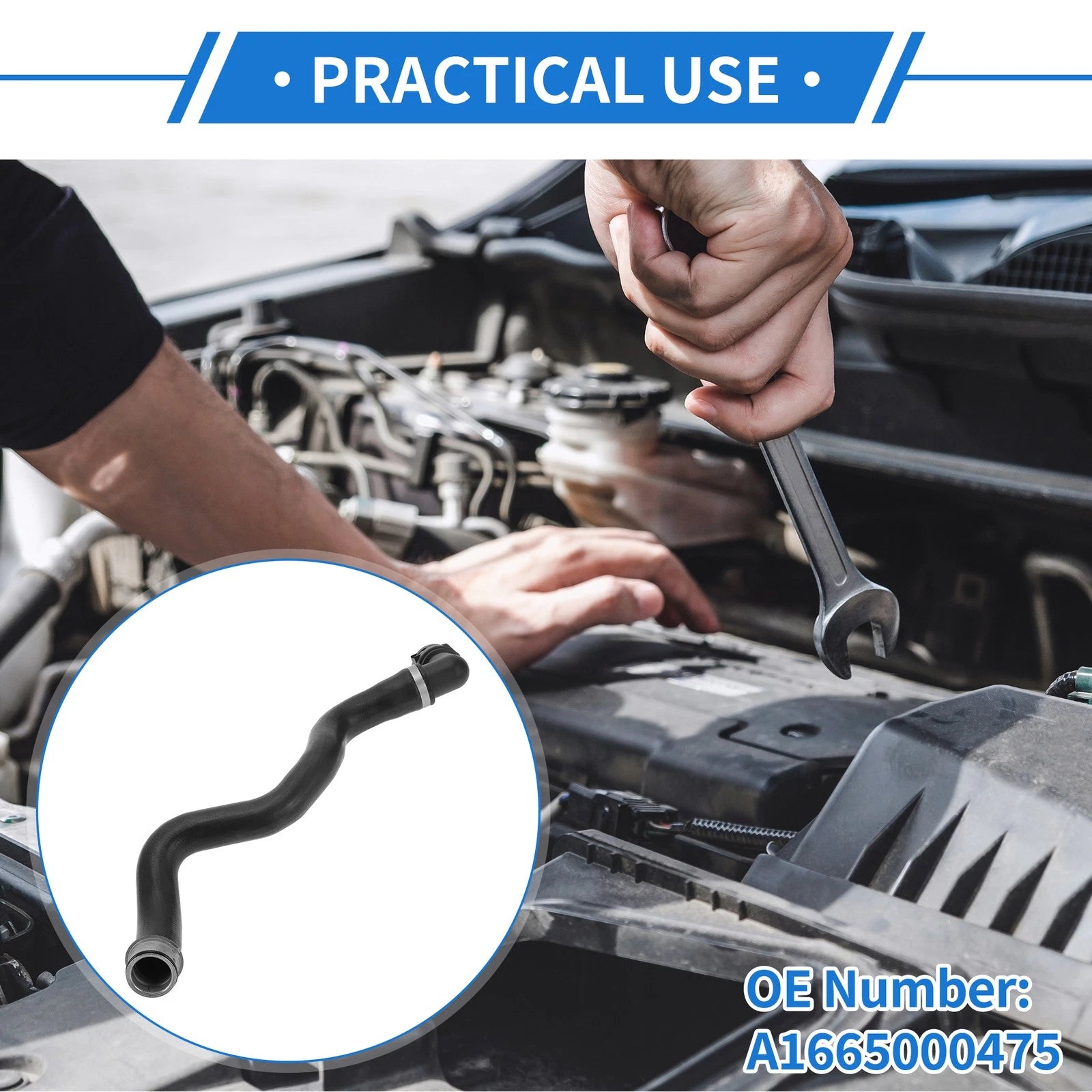 Radiator Hose Replacement for Mercedes-Benz GL350 3.0L (2013–2016)
