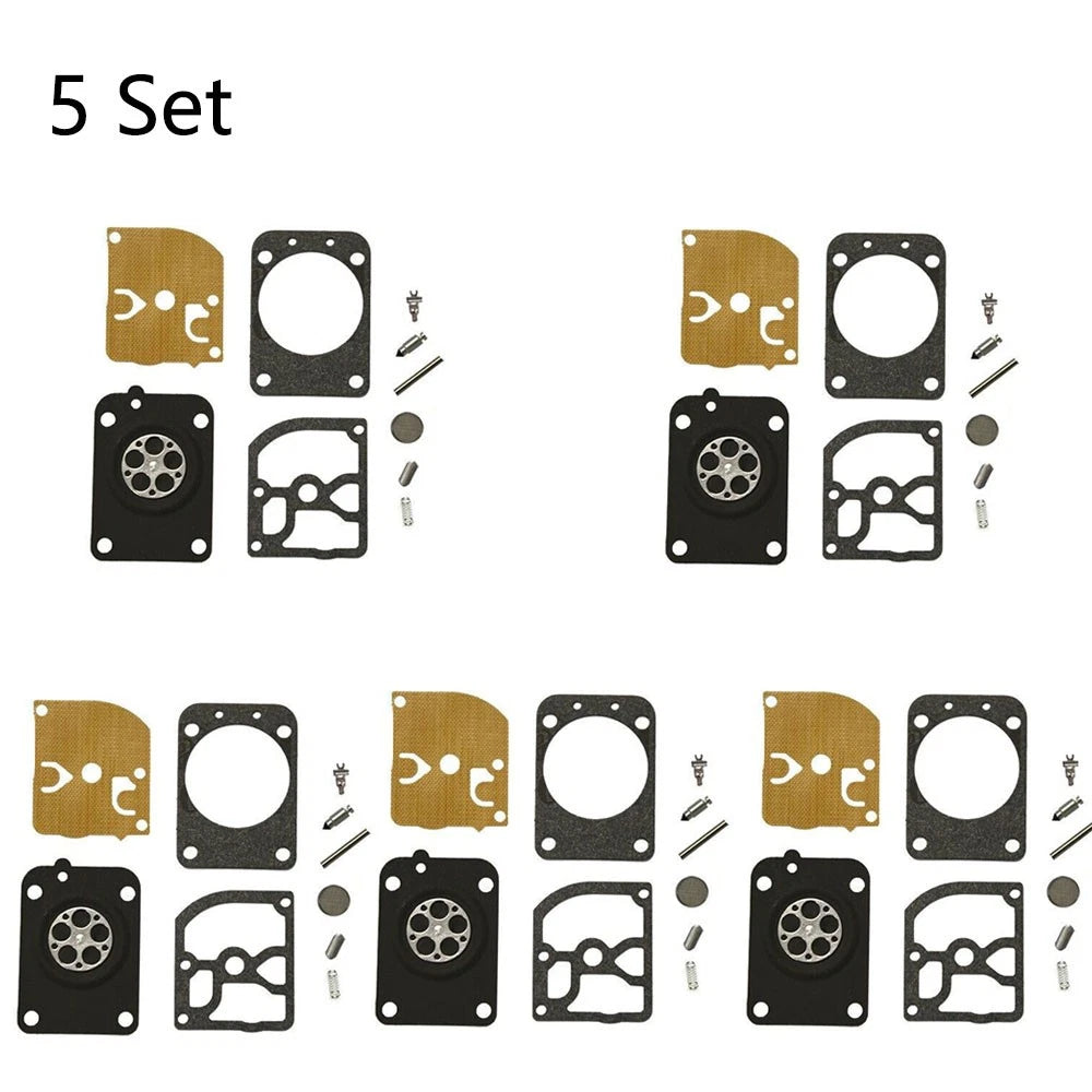 Set of 5 Chainsaw Carburetor Rebuild Kits for Stihl TS410 TS420 (ZAMA RB-151)