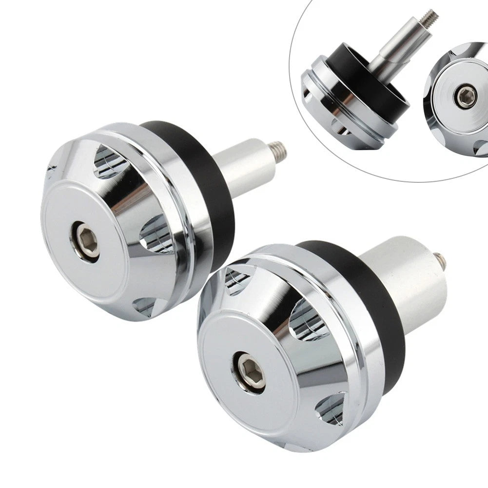 Silver Front Axle Caps Nut Covers for BMW RnineT (2017–2022)
