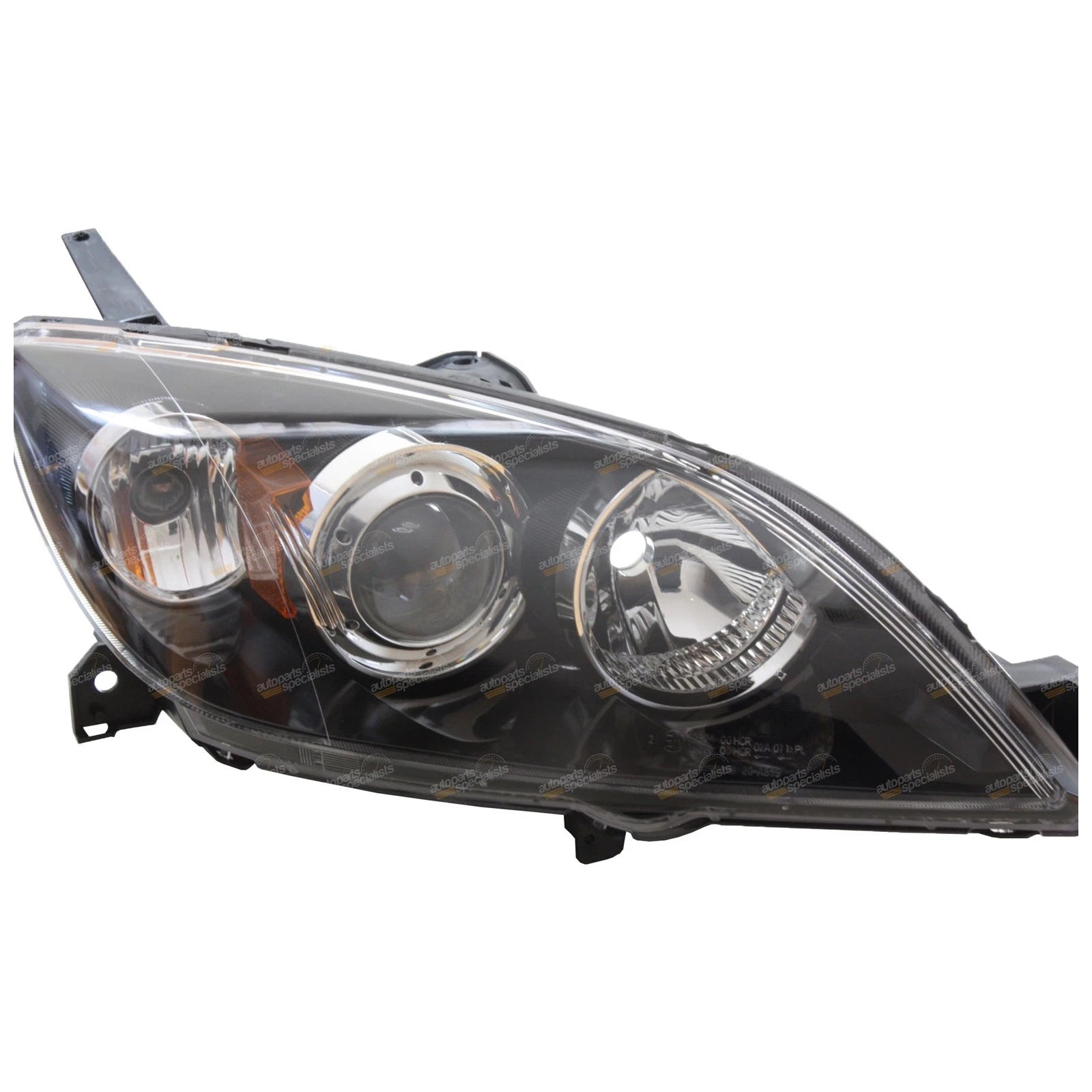 Headlights Pair LH+RH for Mazda 3 BK SP23 Hatch (2004–2009)